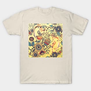 Everybirdy Pattern T-Shirt